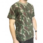 Camiseta Camuflada Manga Curta EB